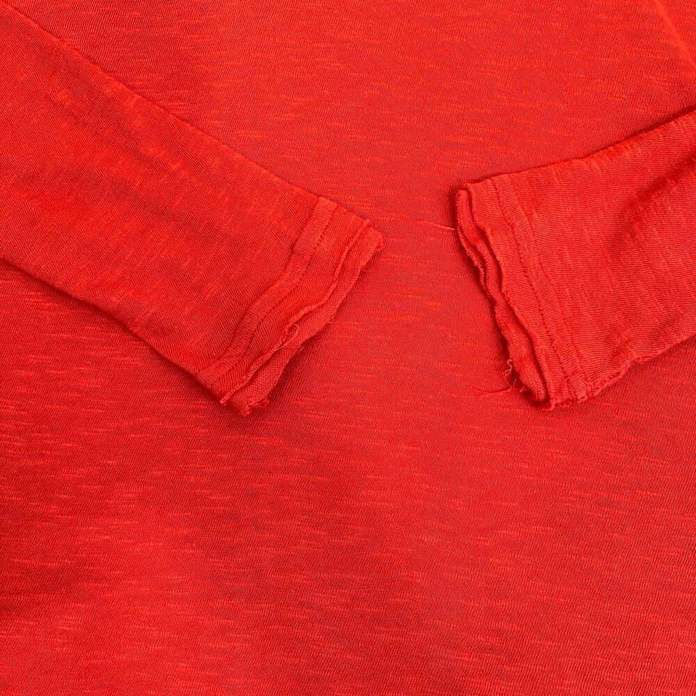 Free People We The Free Sz S Anna Burnout Tunic Tee Distressed Indie Worn-in - Picture 15 of 16